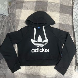 Adidas Cropped Hoodie